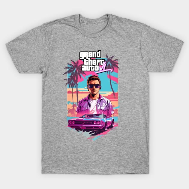 GTA 6 - Jessie T-Shirt by Buff Geeks Art